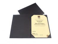 FG-256B Single Sided PU Certificate Holder