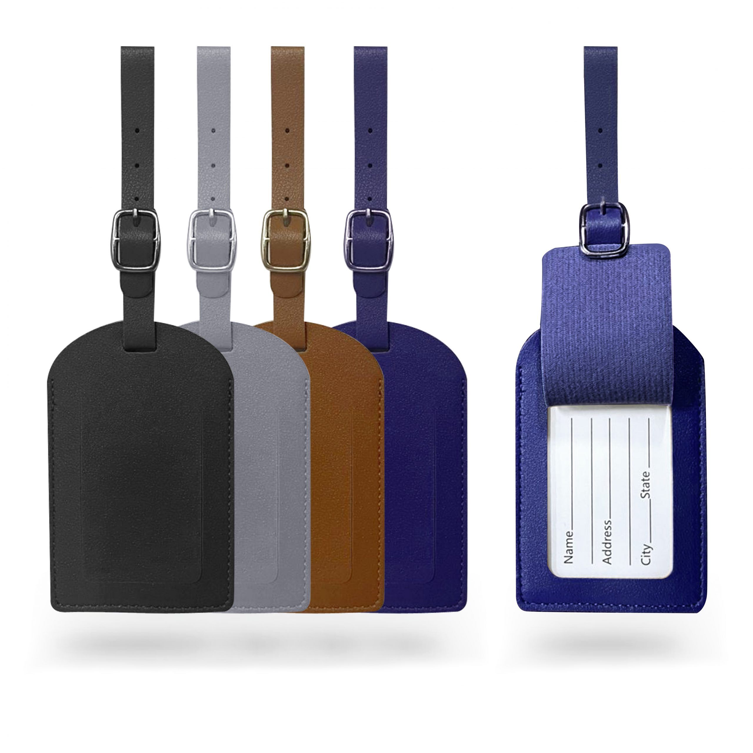 Customised Leather Luggage Tags