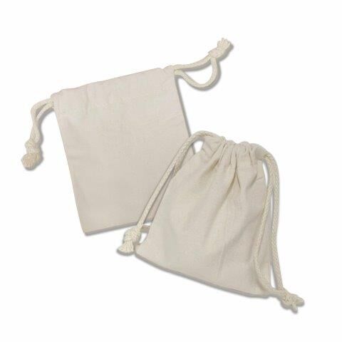 Cotton Canvas Drawstring Pouch